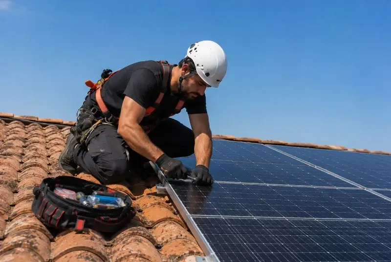 Maintenance et monitoring de panneaux solaires à Fontaines-sur-Saône