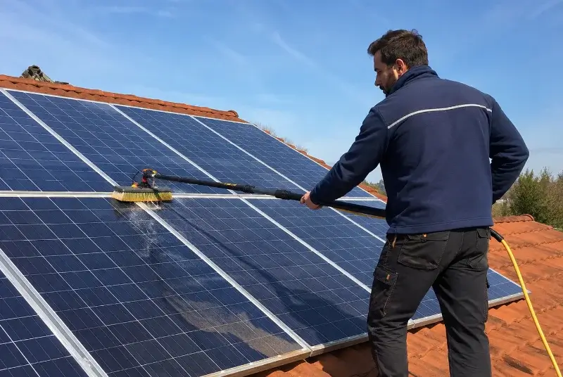 Nettoyage et entretien de panneaux solaires à Fontaines-sur-Saône