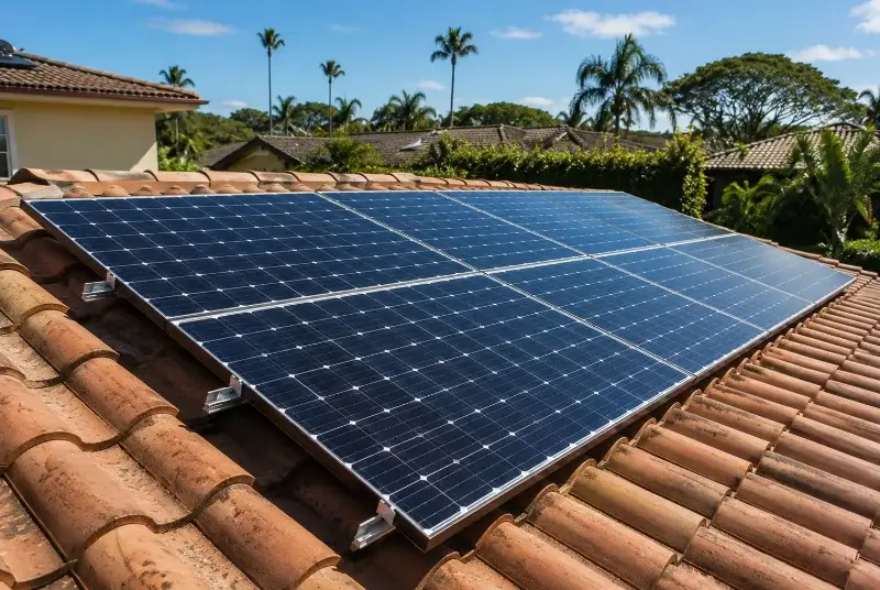 Installation de panneaux solaires à Fontaines-sur-Saône